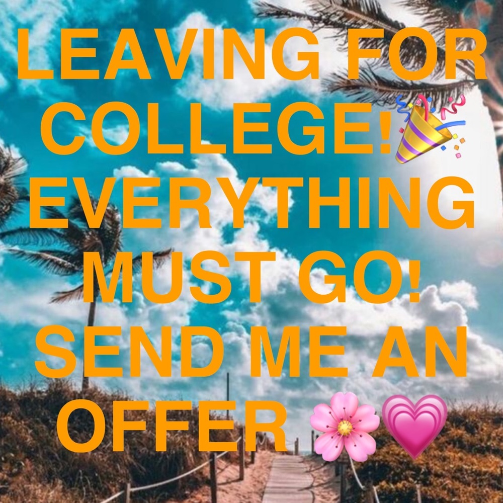 Everything must go 💗